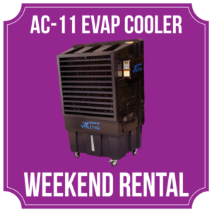 AC-11 Evaporative Cooler (WEEKEND)