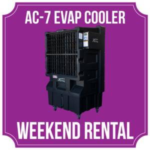 AC-7 Evaporative Cooler (WEEKEND)